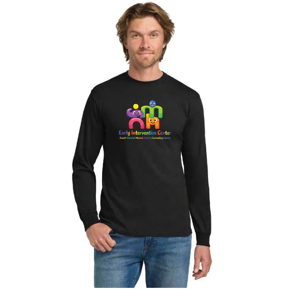 Gildan® Heavy Cotton™ 100% Cotton Long Sleeve T-Shirt - Image 3