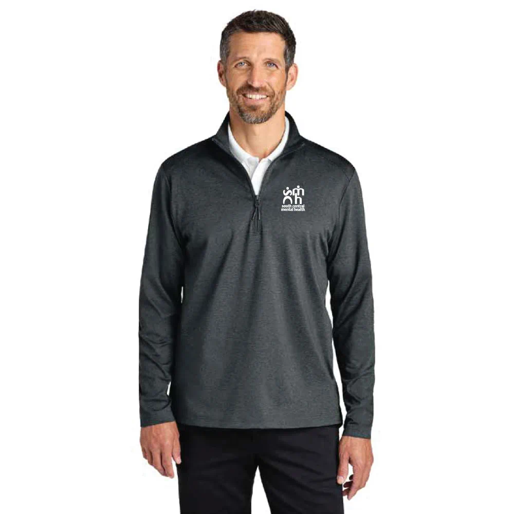 Port Authority® Slub Fleece 1/4-Zip Pullover