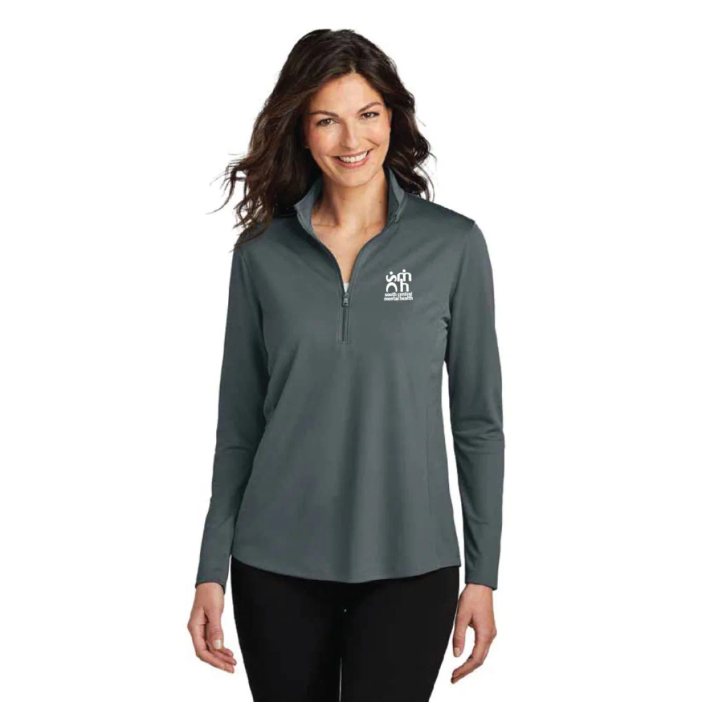 Port Authority® Women's Dry Zone® UV Micro-Mesh 1/4-Zip - Image 3