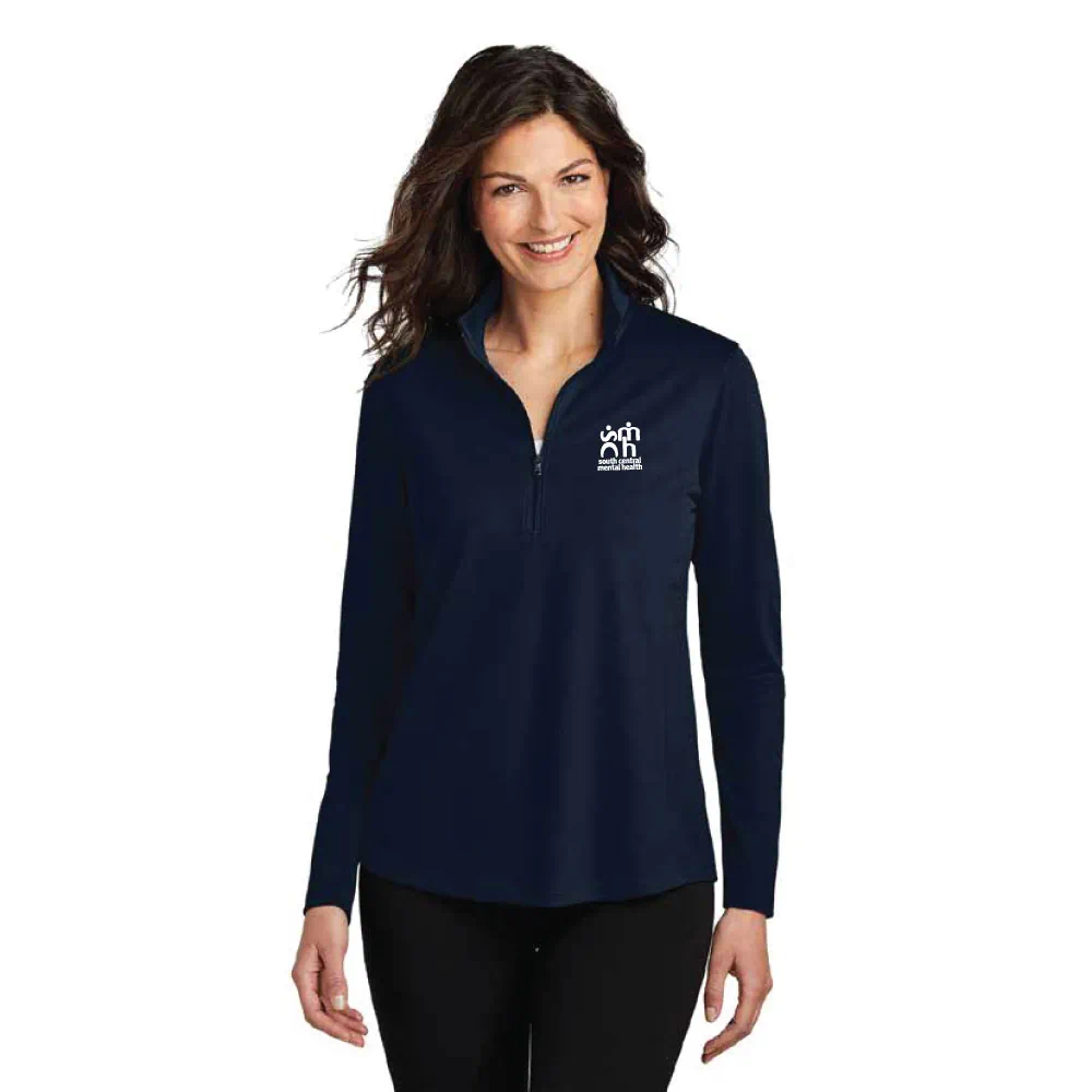 Port Authority® Women's Dry Zone® UV Micro-Mesh 1/4-Zip - Image 2