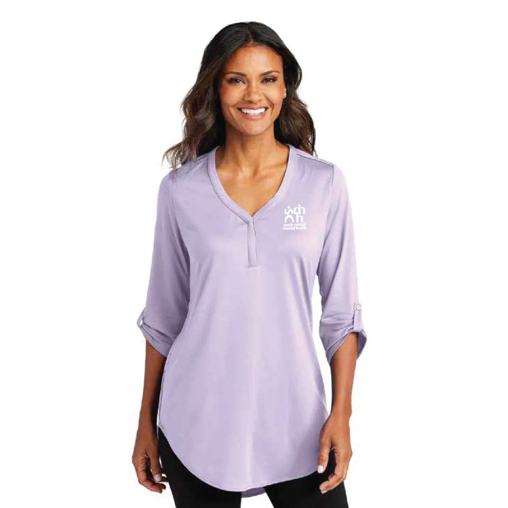 Port Authority® Women's City Stretch 3/4-Sleeve Tunic - Image 3