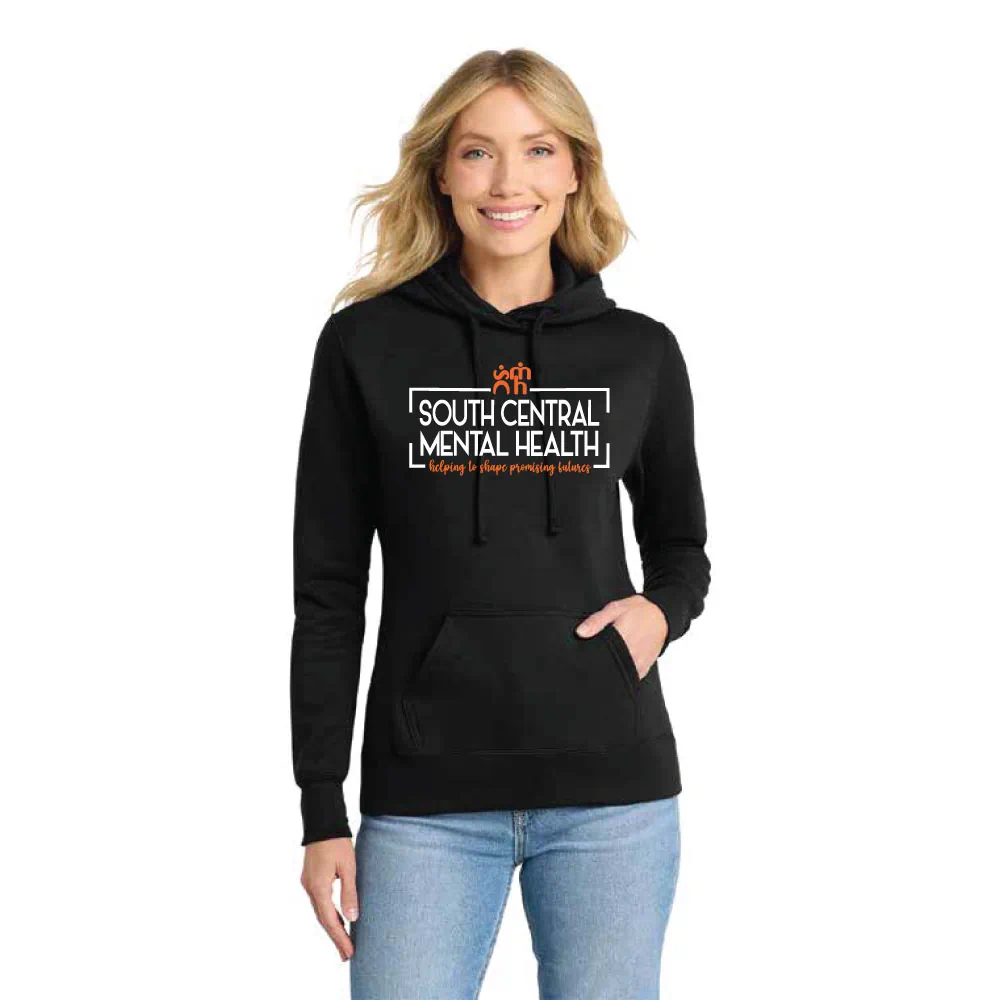 Port & Co™ Women's Core Fleece Pullover Hooded Sweatshirt - Image 7