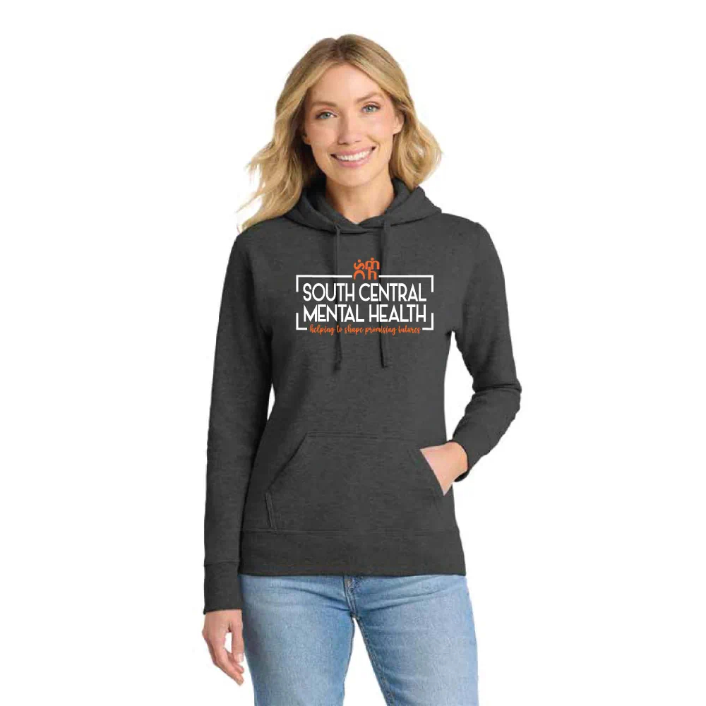 Port & Co™ Women's Core Fleece Pullover Hooded Sweatshirt - Image 5