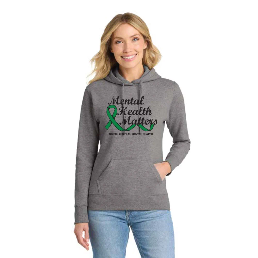 Port & Co™ Women's Core Fleece Pullover Hooded Sweatshirt - Image 4