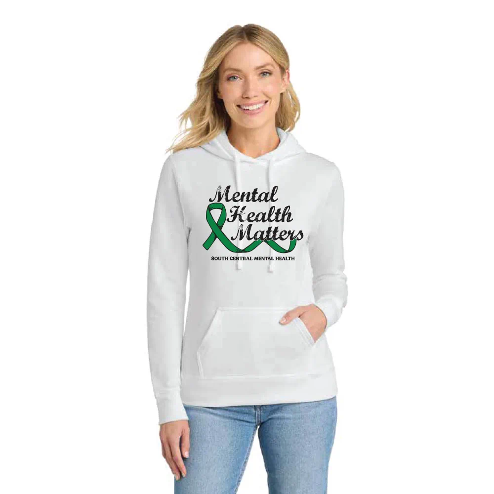 Port & Co™ Women's Core Fleece Pullover Hooded Sweatshirt - Image 2